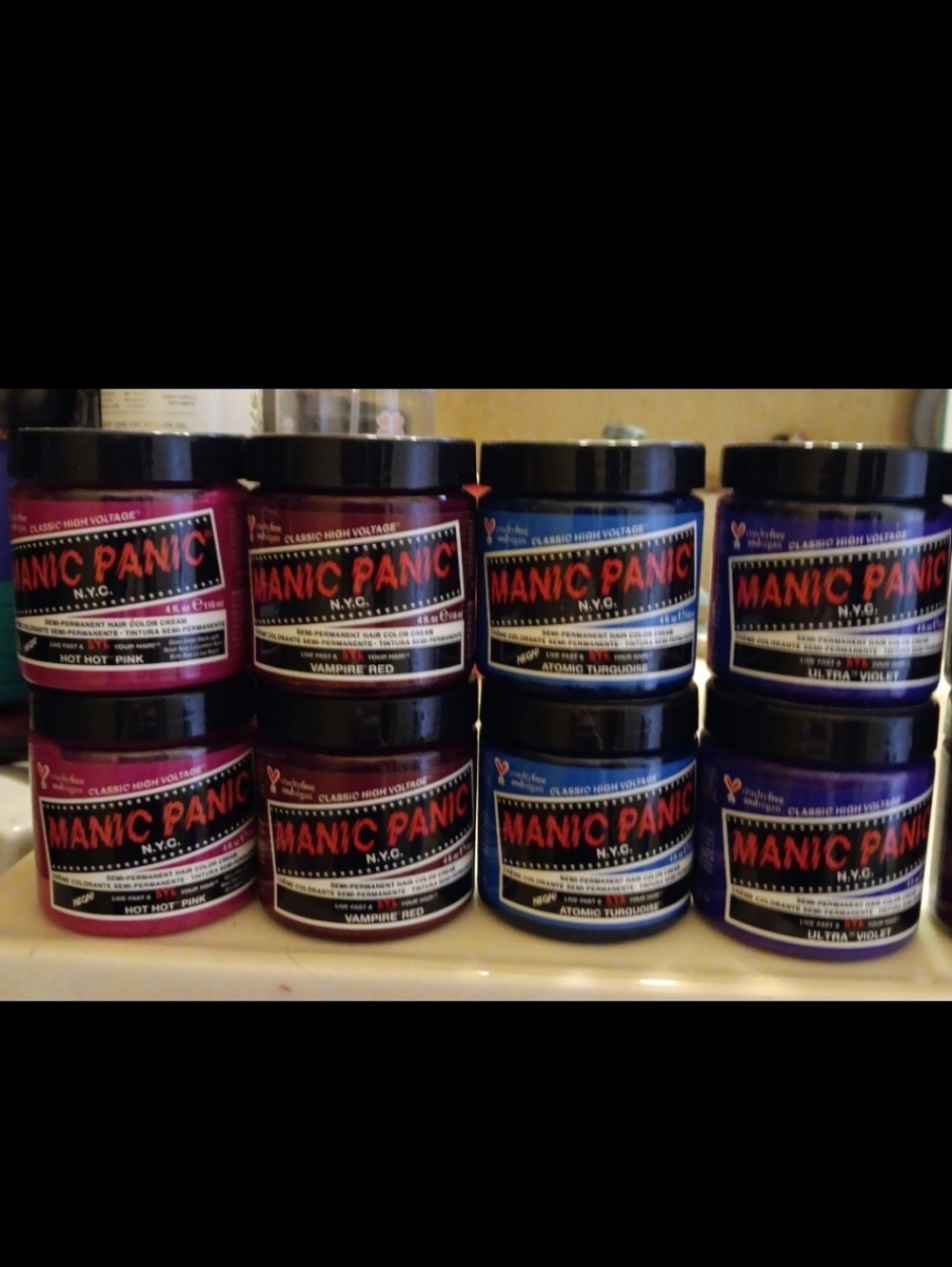 Manic Panic hair dye collection (message for Quanity)